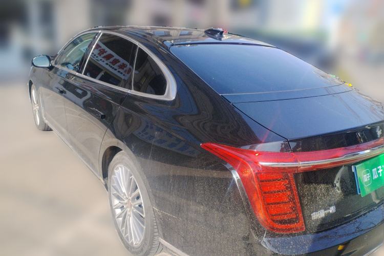 Used Hongqi H9 2023 2.0T Smart Connect Flagship Edition Rear Left 45 Deg