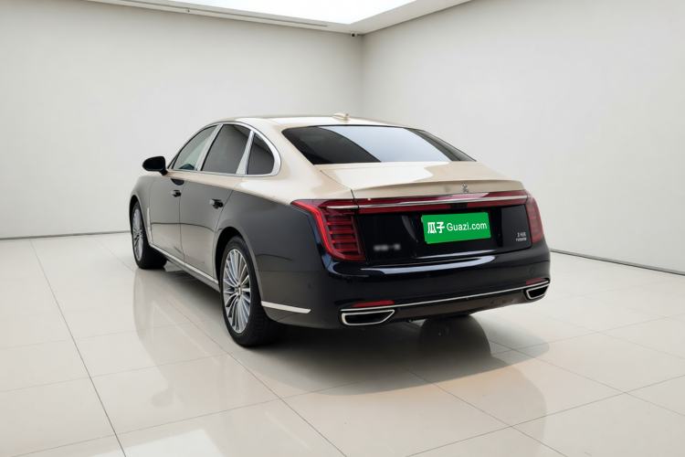 Used Hongqi H9 2023 2.0T Smart Connect Flagship Edition Rear Left 45 Deg