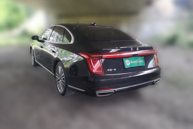 Used Hongqi H9 2023 2.0T Smart Connect Flagship Edition Rear Left 45 Deg