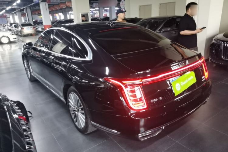 Used Hongqi H9 2023 2.0T Smart Connect Flagship Edition Rear Left 45 Deg