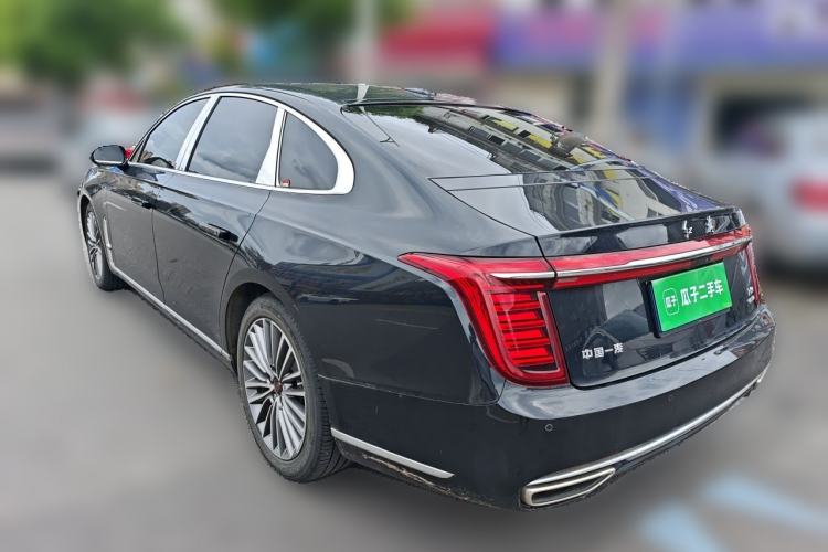Used Hongqi H9 2023 2.0T Smart Connect Flagship Edition Rear Left 45 Deg