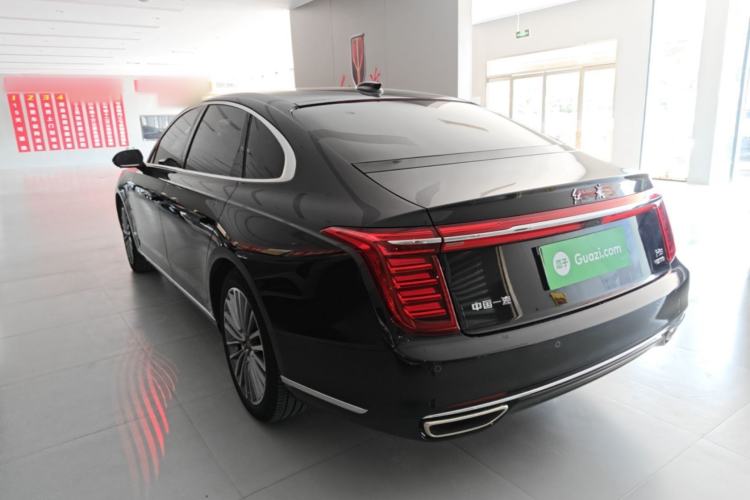 Used Hongqi H9 2023 2.0T Smart Connect Flagship Edition Rear Left 45 Deg