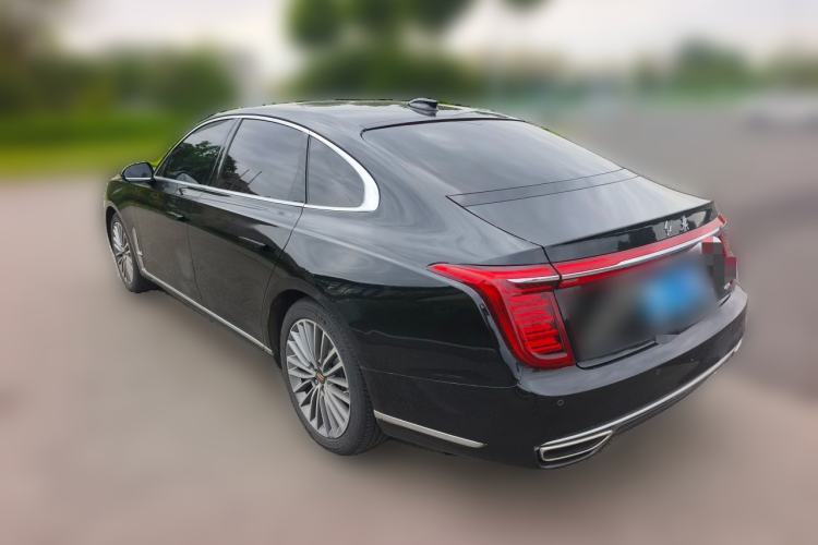 Used Hongqi H9 2023 2.0T Smart Connect Flagship Edition Rear Left 45 Deg