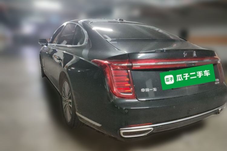 Used Hongqi H9 2023 2.0T Smart Connect Flagship Edition Rear Left 45 Deg