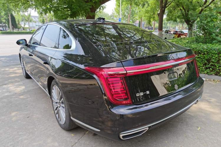 Used Hongqi H9 2023 2.0T Smart Connect Flagship Edition Rear Left 45 Deg
