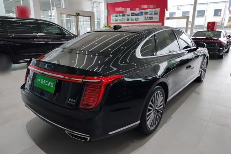 Used Hongqi H9 2023 2.0T Smart Connect Flagship Edition Rear Right 45 Deg