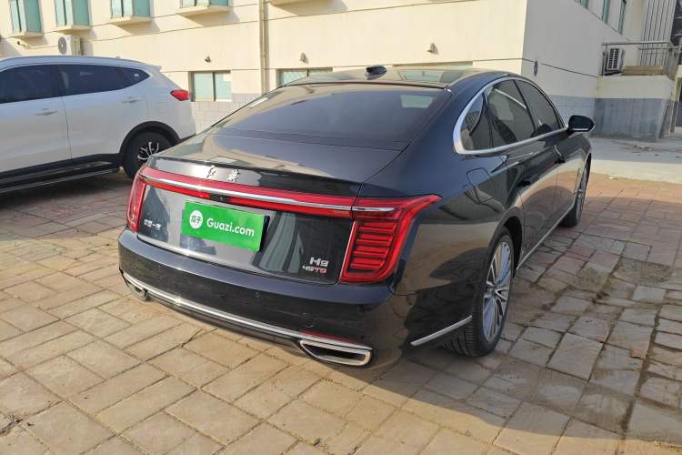 Used Hongqi H9 2023 2.0T Smart Connect Flagship Edition Rear Right 45 Deg