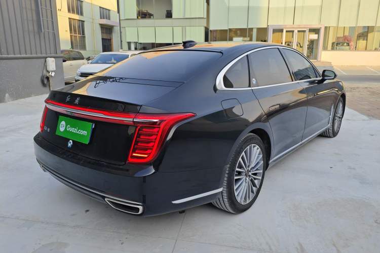 Used Hongqi H9 2023 2.0T Smart Connect Flagship Edition Rear Right 45 Deg