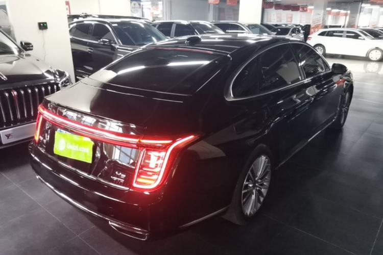 Used Hongqi H9 2023 2.0T Smart Connect Flagship Edition Rear Right 45 Deg