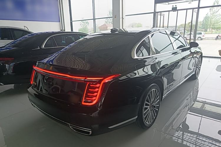 Used Hongqi H9 2023 2.0T Smart Connect Flagship Edition Rear Right 45 Deg