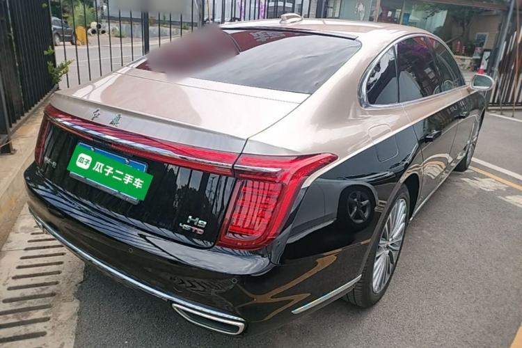 Used Hongqi H9 2023 2.0T Smart Connect Flagship Edition Rear Right 45 Deg