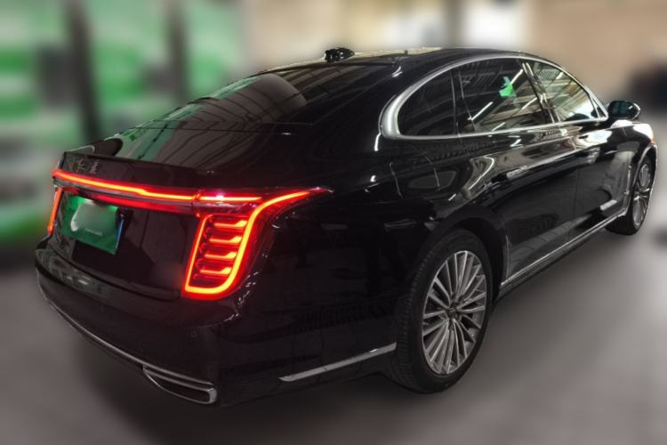 Used Hongqi H9 2023 2.0T Smart Connect Flagship Edition Rear Right 45 Deg