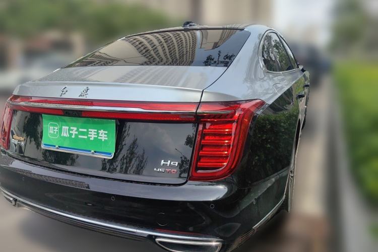 Used Hongqi H9 2023 2.0T Smart Connect Flagship Edition Rear Right 45 Deg