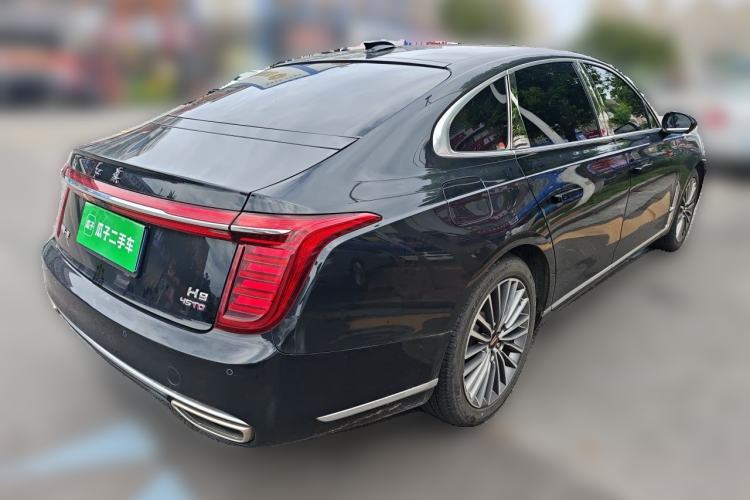 Used Hongqi H9 2023 2.0T Smart Connect Flagship Edition Rear Right 45 Deg