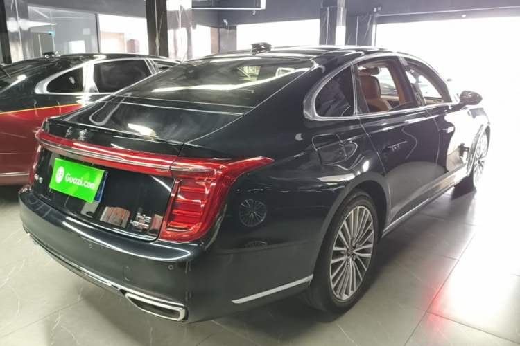 Used Hongqi H9 2023 2.0T Smart Connect Flagship Edition Rear Right 45 Deg