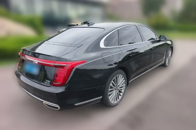 Used Hongqi H9 2023 2.0T Smart Connect Flagship Edition Rear Right 45 Deg