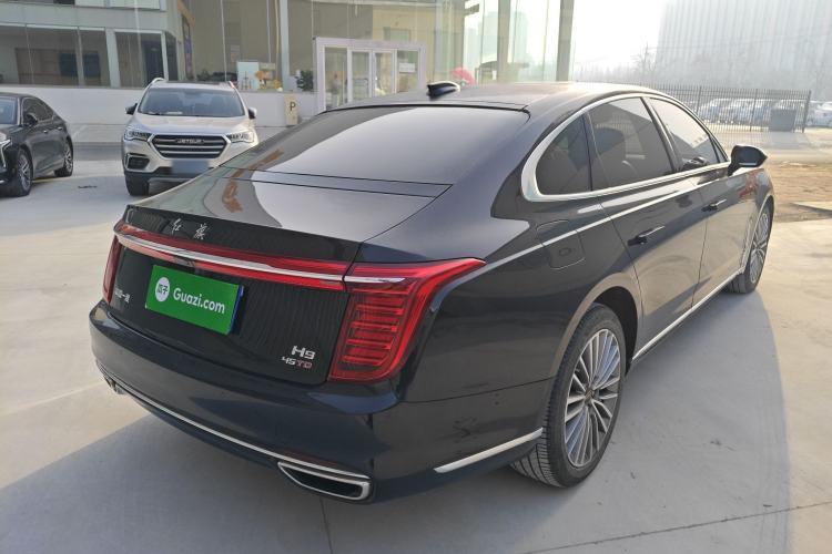 Used Hongqi H9 2023 2.0T Smart Connect Flagship Edition Rear Right 45 Deg