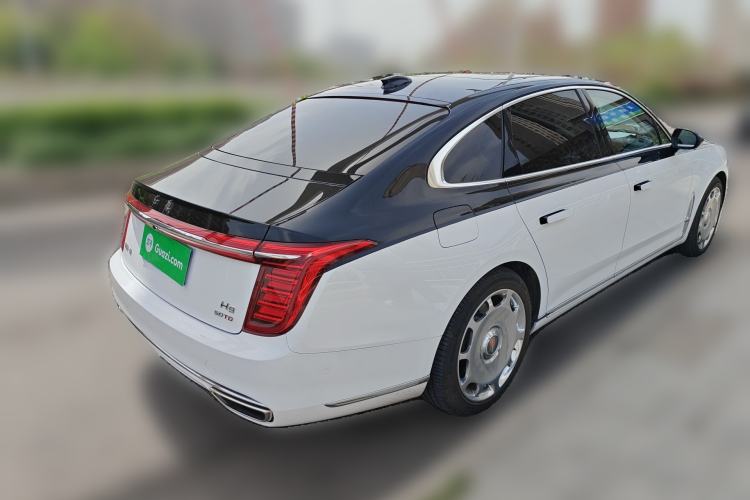 Used Hongqi H9 2023 2.0T Smart Connect Flagship Edition Rear Right 45 Deg