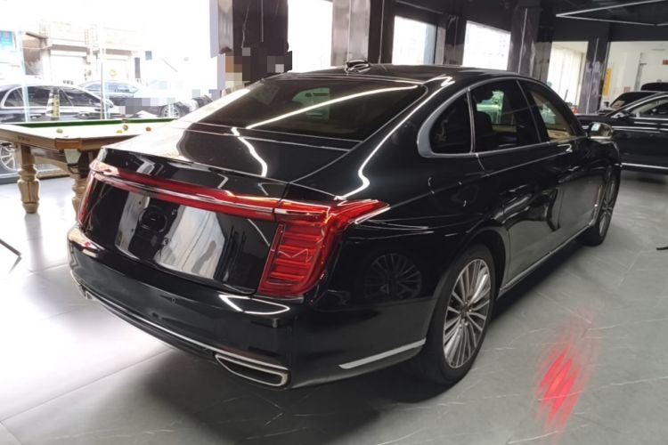 Used Hongqi H9 2023 2.0T Smart Connect Flagship Edition Rear Right 45 Deg