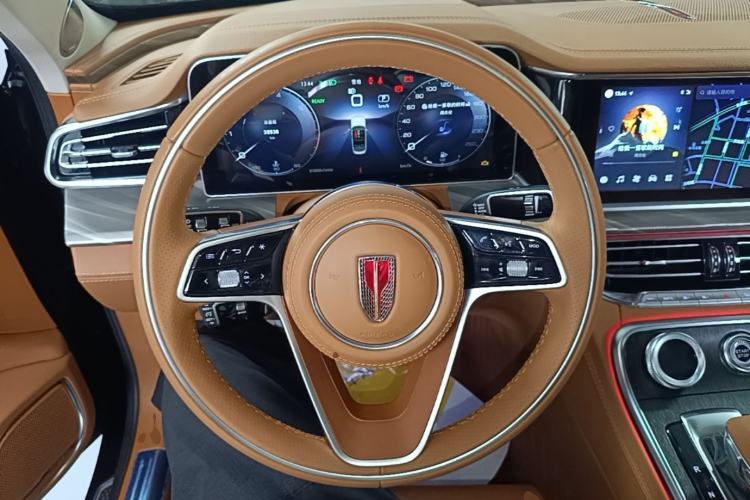 Used Hongqi H9 2023 2.0T Smart Connect Flagship Edition Steering Wheel