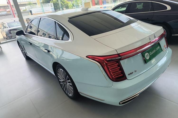 Used Hongqi H9 2023 2.0T Smart Connect Flagship Edition Rear Left 45 Deg