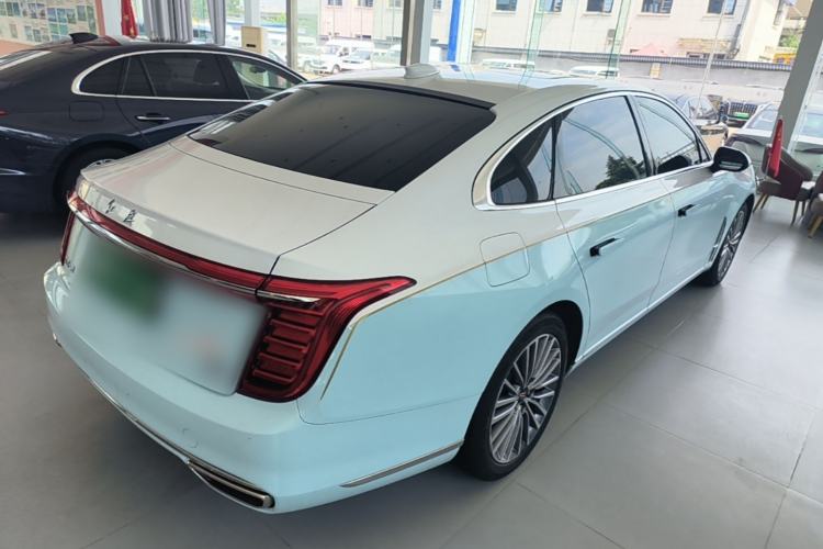 Used Hongqi H9 2023 2.0T Smart Connect Flagship Edition Rear Right 45 Deg