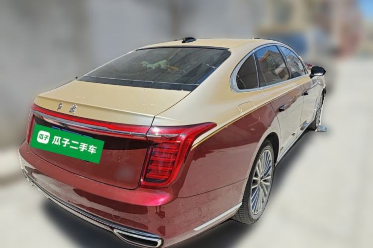 Used Hongqi H9 2023 2.0T Smart Connect Flagship Edition Rear Right 45 Deg
