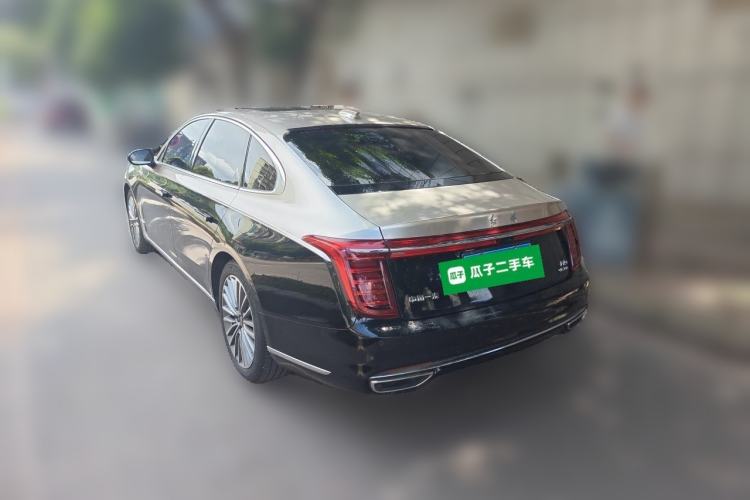 Used Hongqi H9 2023 2.0T Smart Connect Flagship Edition Rear Left 45 Deg