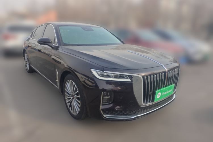 Used Hongqi H9 2023 2.0T Smart Connect Flagship Edition Front Right 45 Deg
