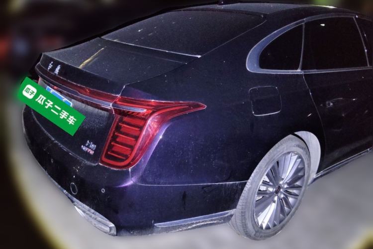 Used Hongqi H9 2023 2.0T Smart Connect Flagship Edition Rear Right 45 Deg