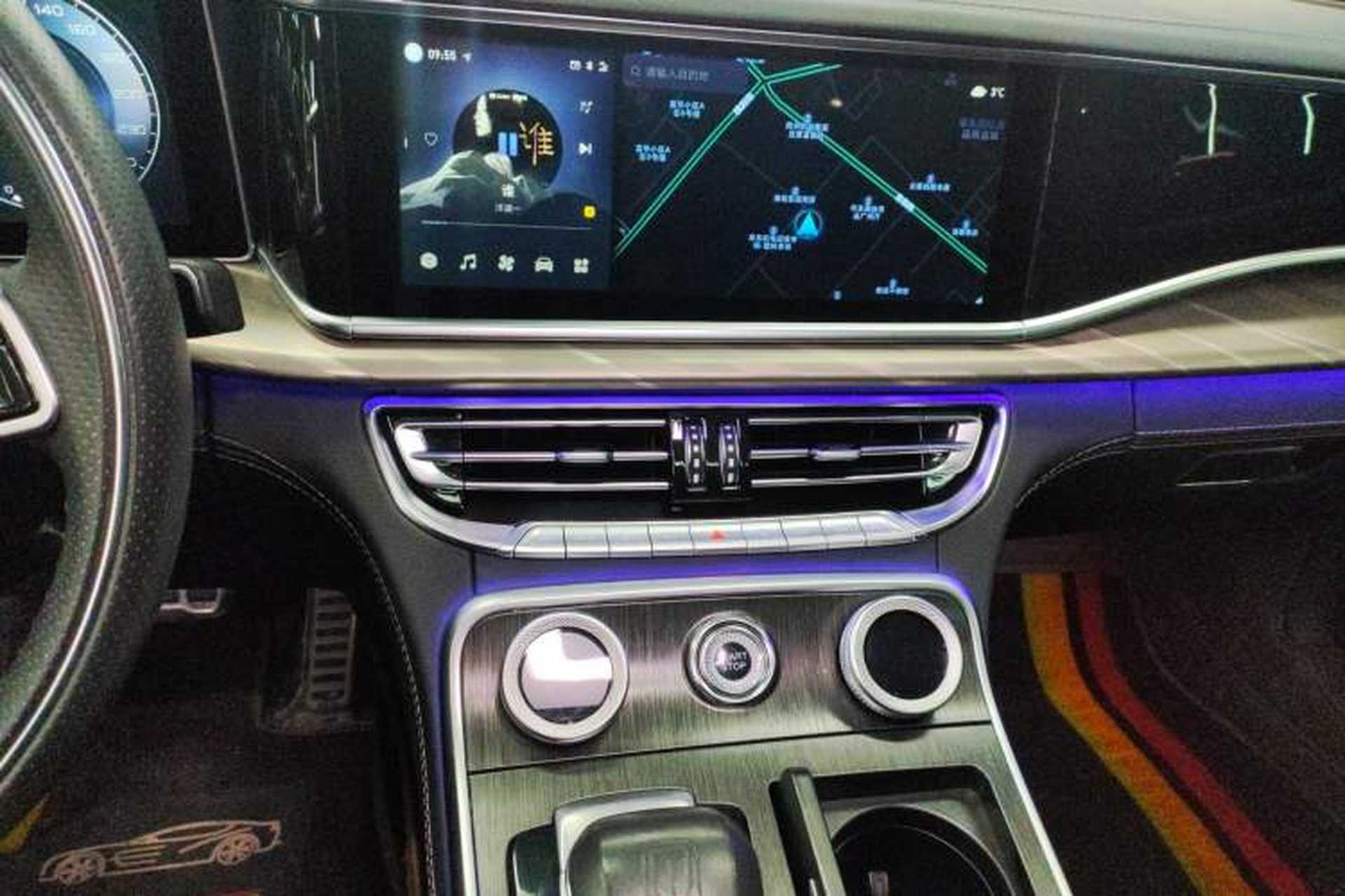 Used Hongqi H9 2023 2.0T Smart Connect Flagship Edition Audio And AC Panel