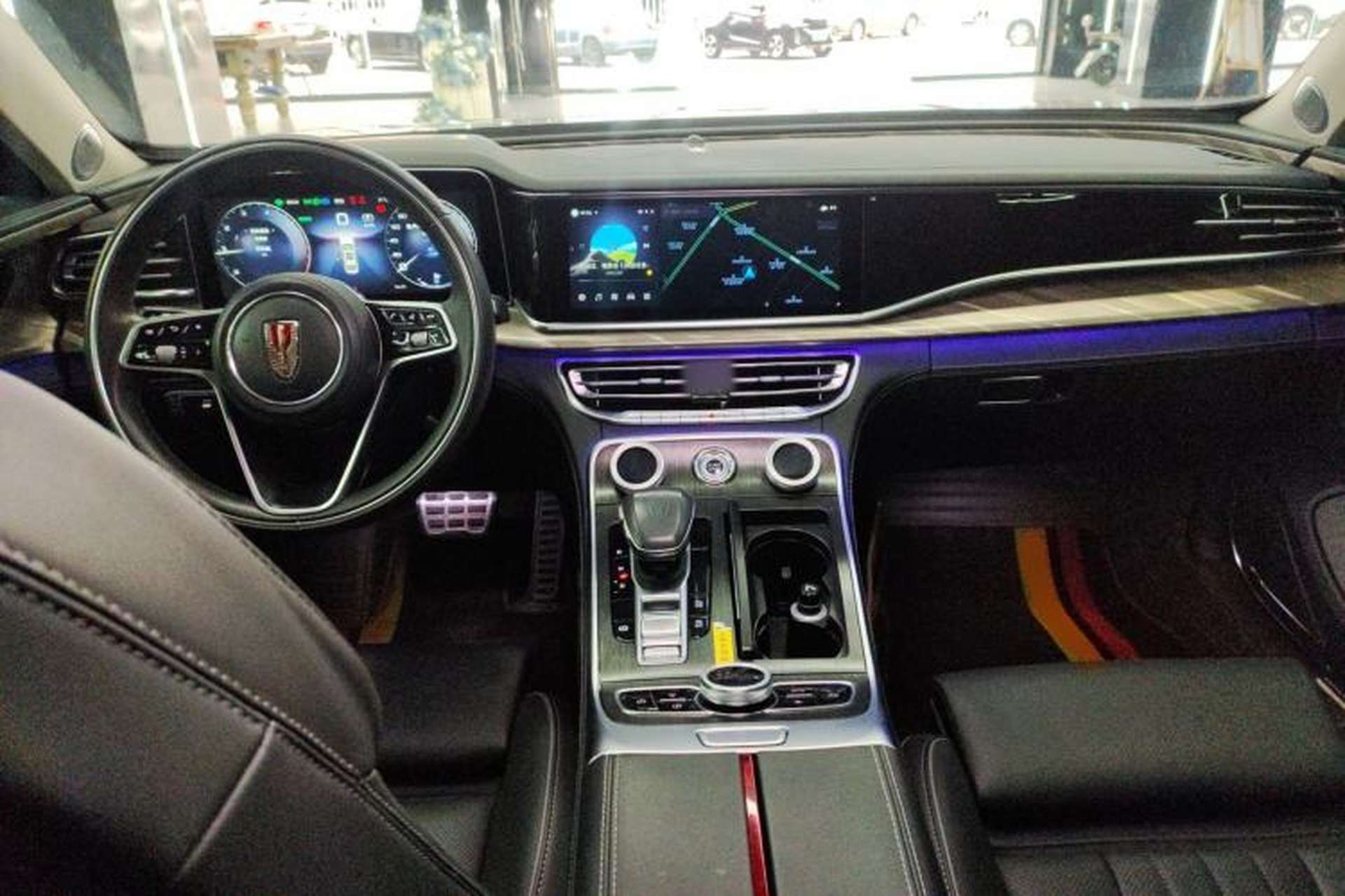 Used Hongqi H9 2023 2.0T Smart Connect Flagship Edition Center Console