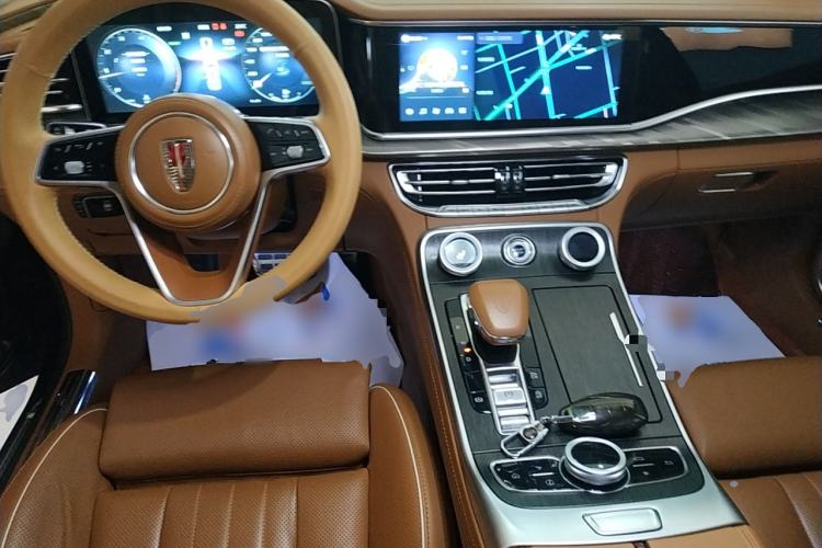 Used Hongqi H9 2023 2.0T Smart Connect Flagship Edition Center Console
