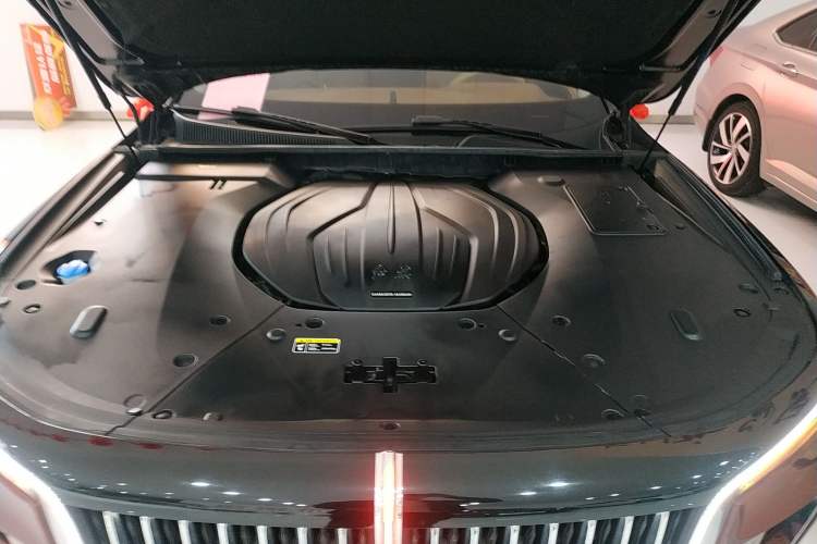 Used Hongqi H9 2023 2.0T Smart Connect Flagship Edition Engine Bay
