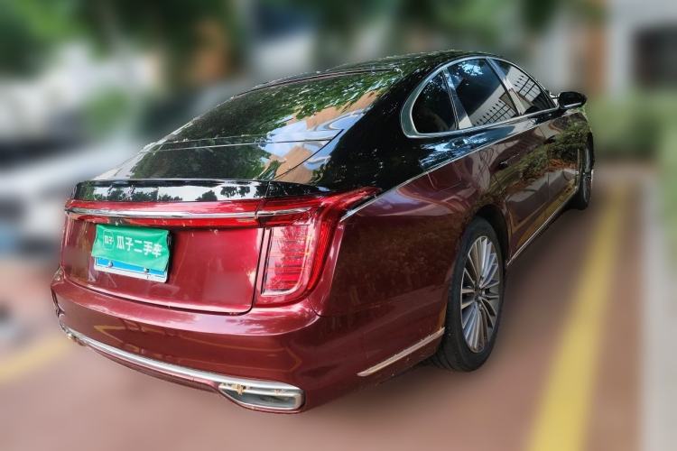 Used Hongqi H9 2023 2.0T Smart Connect Flagship Edition Rear Right 45 Deg