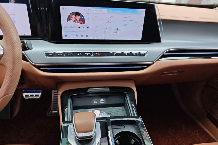 Used Hongqi H9 2024 2.0T Qichang Private Enjoyment Luxury Edition Audio And AC Panel