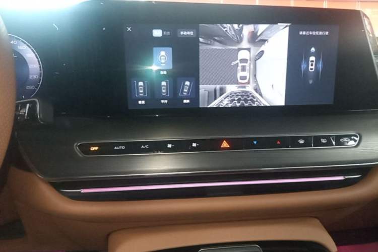 Used Hongqi H9 2024 2.0T Qichang Private Enjoyment Luxury Edition Audio And AC Panel