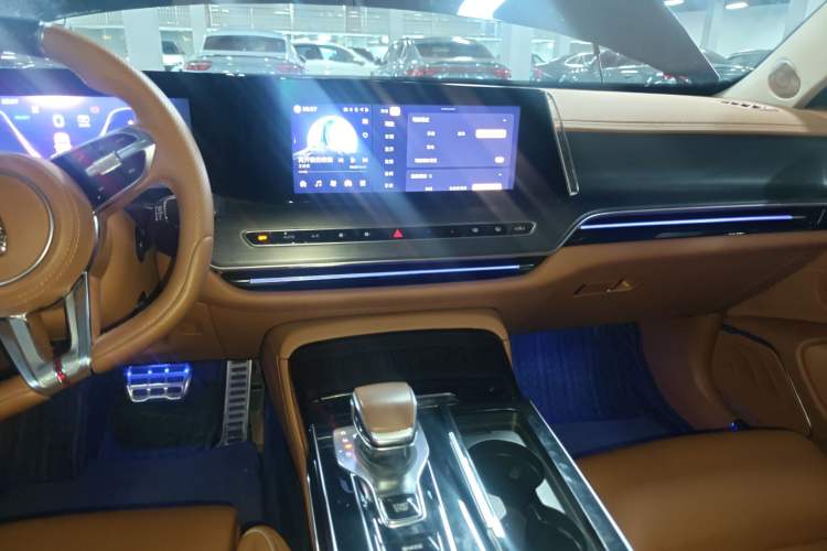 Used Hongqi H9 2024 2.0T Qichang Private Enjoyment Luxury Edition Audio And AC Panel
