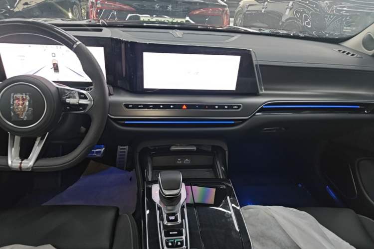 Used Hongqi H9 2024 2.0T Qichang Private Enjoyment Luxury Edition Audio And AC Panel