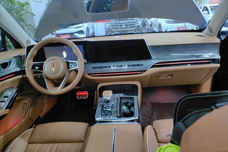 Used Hongqi H9 2024 3.0T Flagship All-Wheel Drive Luxury Business Edition Center Console