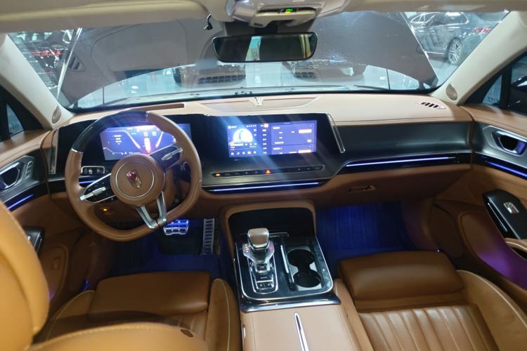 Used Hongqi H9 2024 2.0T Qichang Private Enjoyment Luxury Edition Center Console