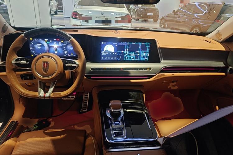 Used Hongqi H9 2024 2.0T Qichang Private Enjoyment Luxury Edition Center Console