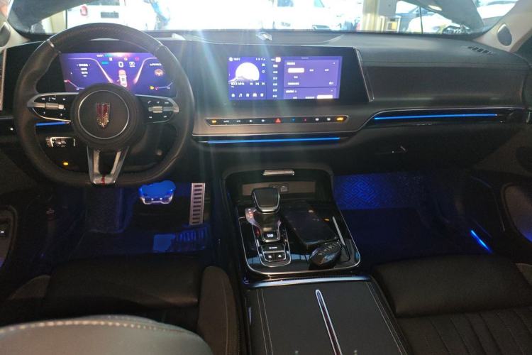 Used Hongqi H9 2024 2.0T Qichang Private Enjoyment Luxury Edition Center Console