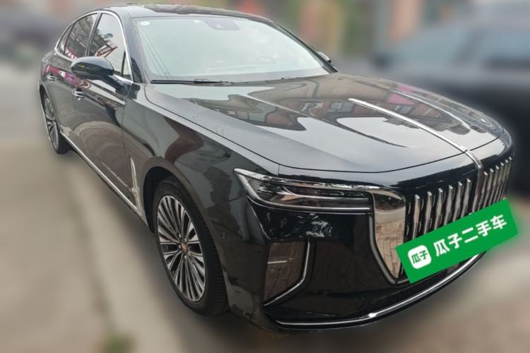 Used Hongqi H9 2024 2.0T Qichang Luxury Business Edition Front Right 45 Deg