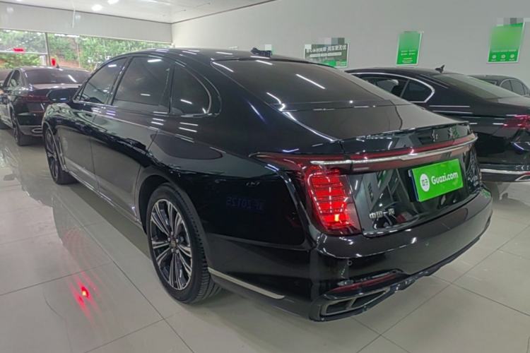 Used Hongqi H9 2024 2.0T Qixiang Private Style Edition Rear Left 45 Deg