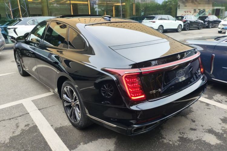Used Hongqi H9 2024 2.0T Qichang Private Enjoyment Luxury Edition Rear Left 45 Deg