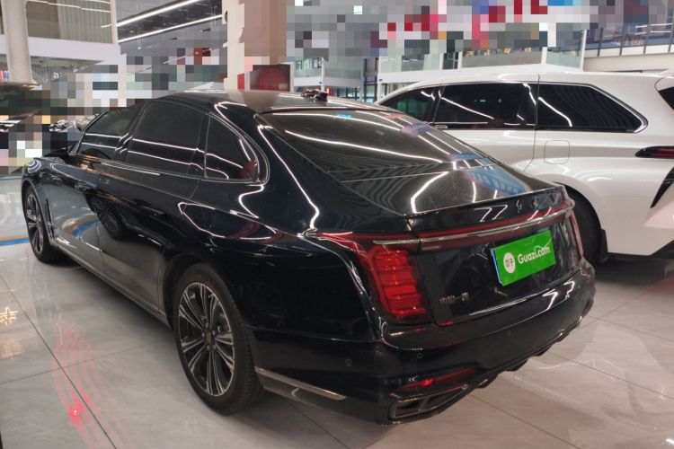 Used Hongqi H9 2024 2.0T Qichang Private Enjoyment Luxury Edition Rear Left 45 Deg