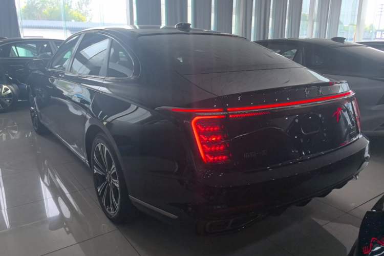 Used Hongqi H9 2024 2.0T Qichang Private Enjoyment Luxury Edition Rear Left 45 Deg