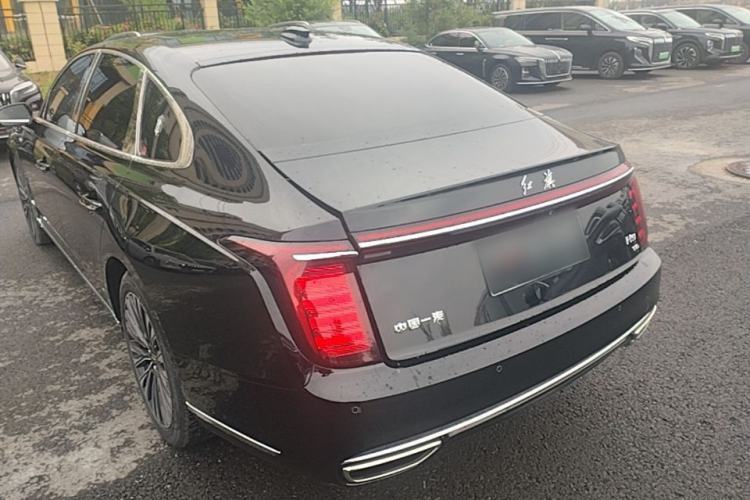 Used Hongqi H9 2024 2.0T Qixiang Luxury Business Edition Rear Left 45 Deg