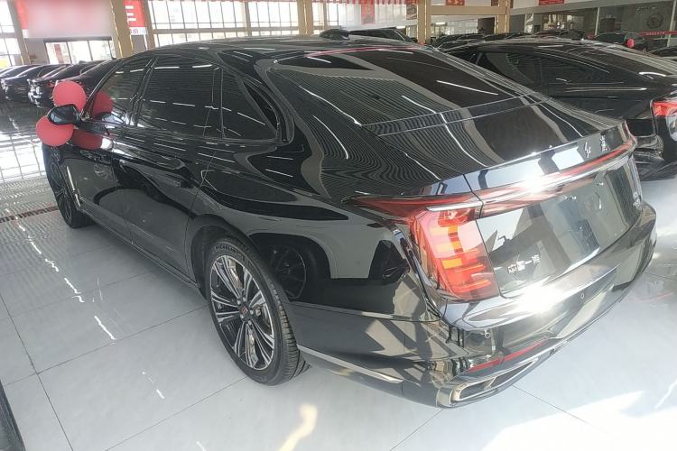 Used Hongqi H9 2024 2.0T Qixiang Private Style Edition Rear Left 45 Deg
